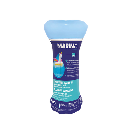 Traitement tout-en-un flotteur au brome 800 g Marina