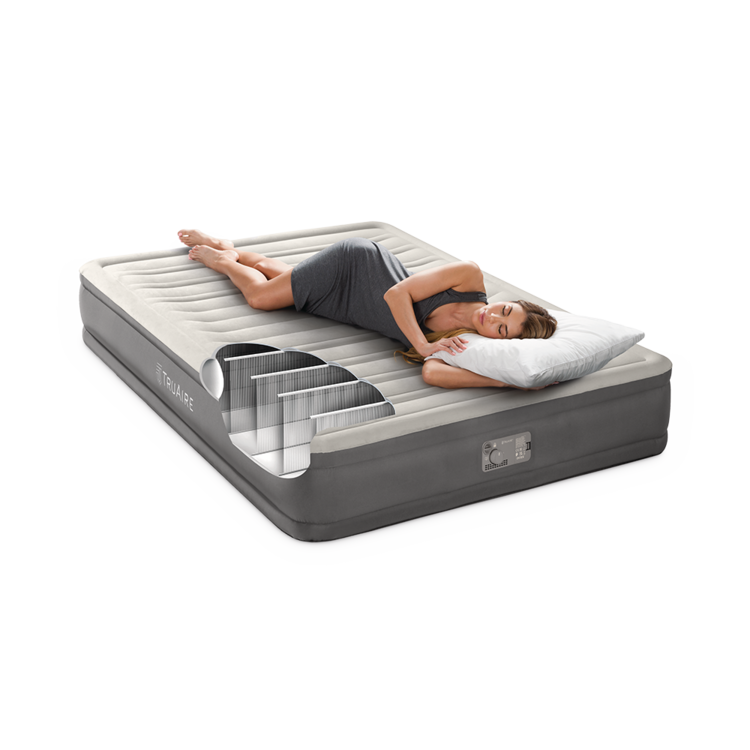 Lit gonflable TPU comfort plush Large 1 personne Intex