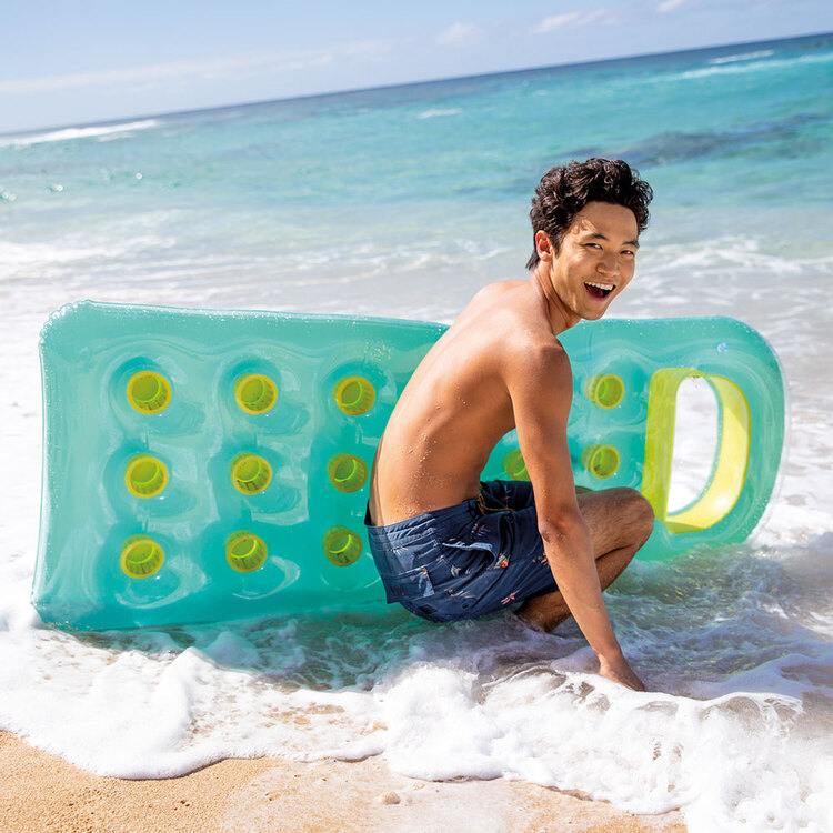 Matelas gonflable à poche INTEX