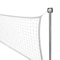 Filet de volley pour Ultra luxe 4,88 m et 5,49 m