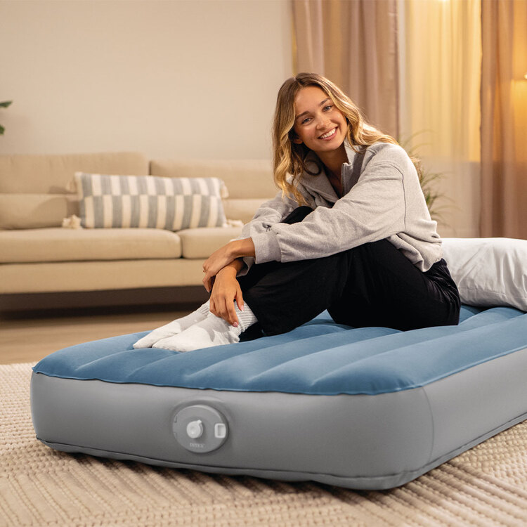 Matelas gonflable Prestige Downy avec pompe rechargeable 1 personne