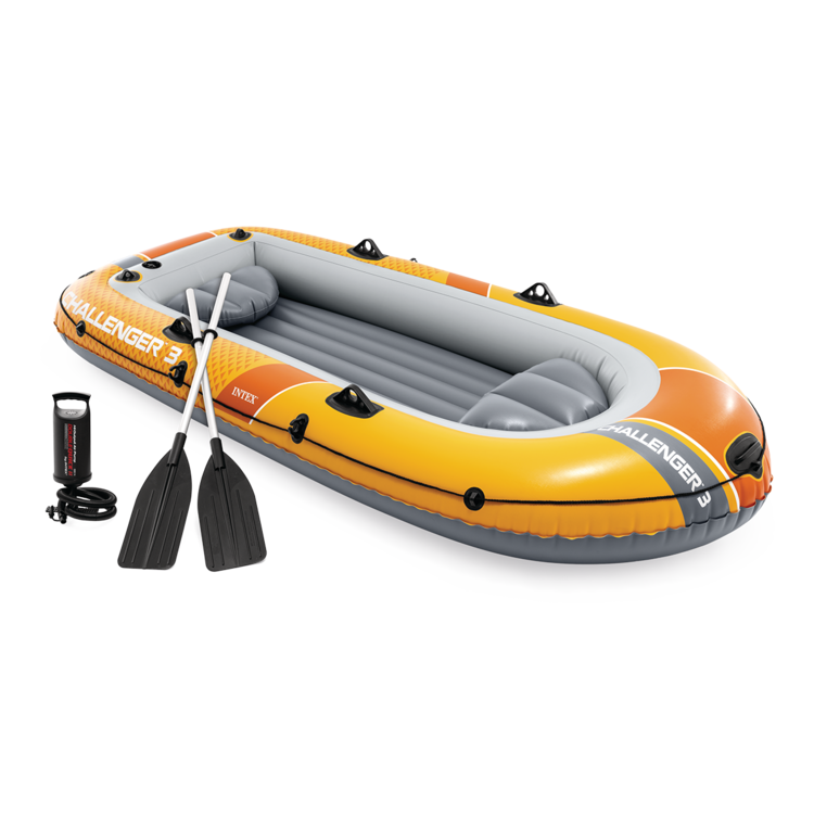 Set bateau challenger 3 orange