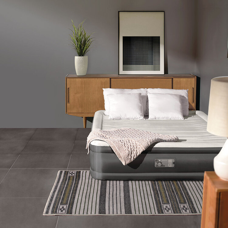 Lit gonflable TPU comfort plush Large 1 personne Intex