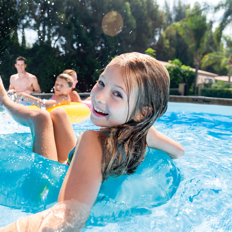 Piscine tubulaire baltik ronde 4,57 x 1,22 m Intex