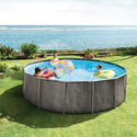 Piscine tubulaire baltik ronde 4,57 x 1,22 m Intex