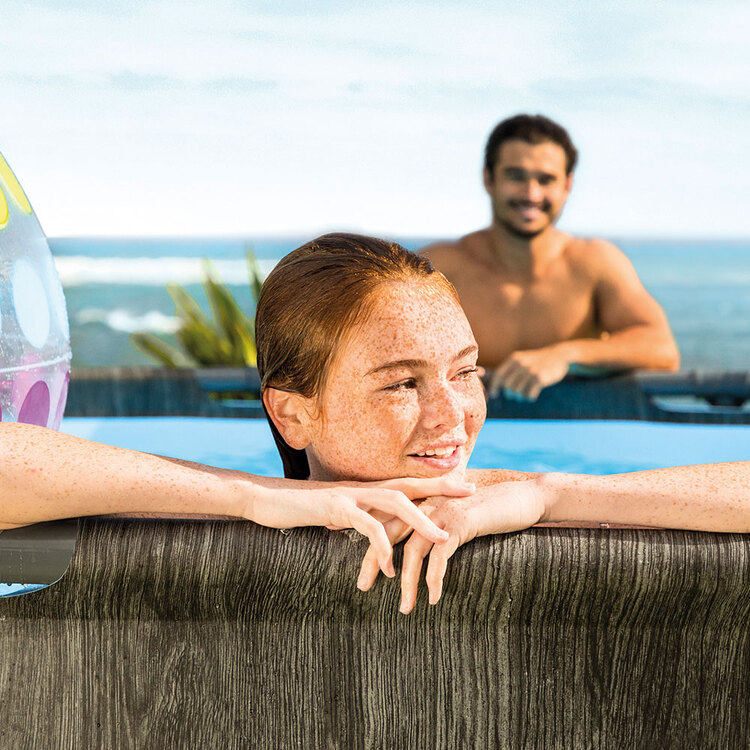 Piscine tubulaire baltik ronde 4,57 x 1,22 m Intex