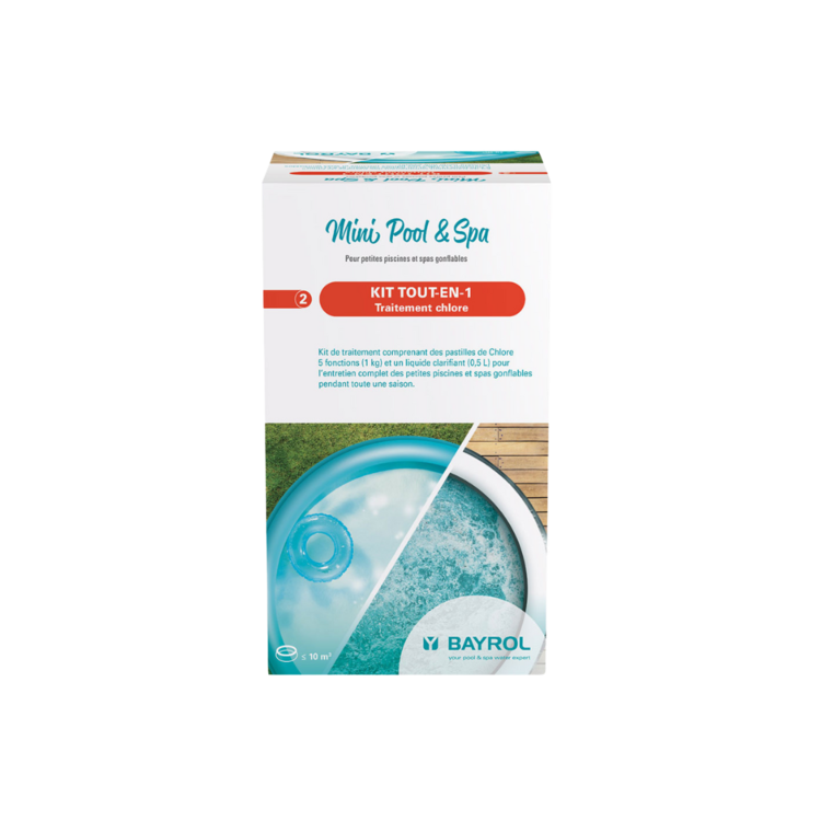 Kit tout en un traitement chlore Bayrol