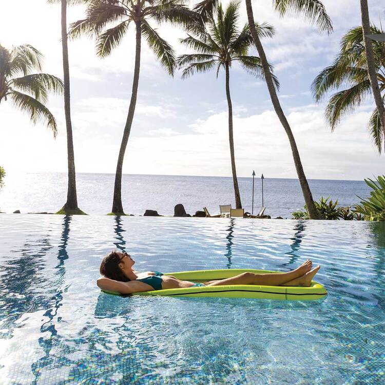 Matelas gonflable semi-immérgé INTEX