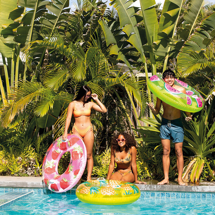 Bouée tube fruit INTEX