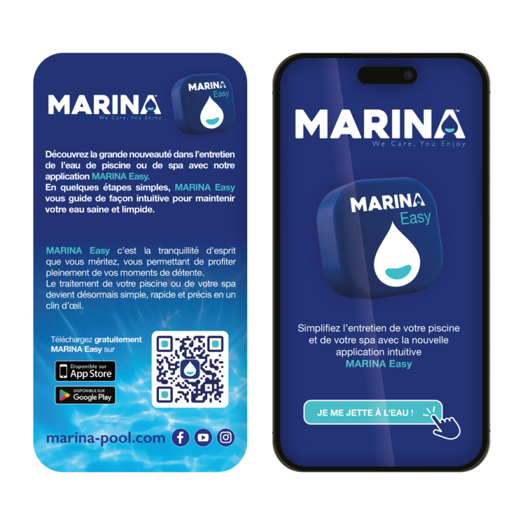 888275 Traitement à l'Oxygène actif pour petites piscines 1L Marina