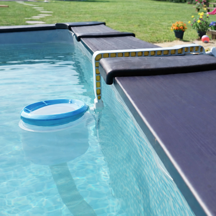 13677 Crochet de skimmer pour piscine Graphite rectangulaire Intex