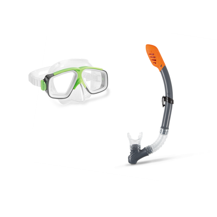 Masque et tuba de plongée Surf Rider INTEX