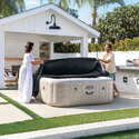 Couvercle gonflable thermique pour spa carré 4 places INTEX