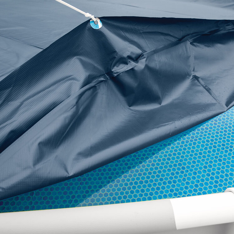 Bâche hiver pour piscine ronde diamètre 5,49 m Intex