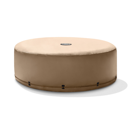 Couverture thermique pour spa gonflable rond 4 places | Beige | INTEX