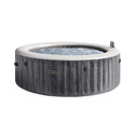 Spa gonflable 6 places Baltik | Rond | Effet bois cérusé | INTEX