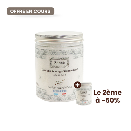 Cristaux de magnésium Fleur de coton Zenaé | Spa gonflable | INTEX
