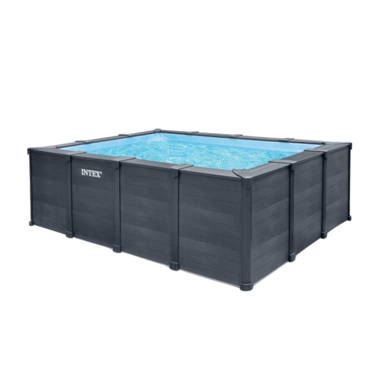 Liner pour piscine Graphite 4,00 x 3,00 x 1,24 m INTEX