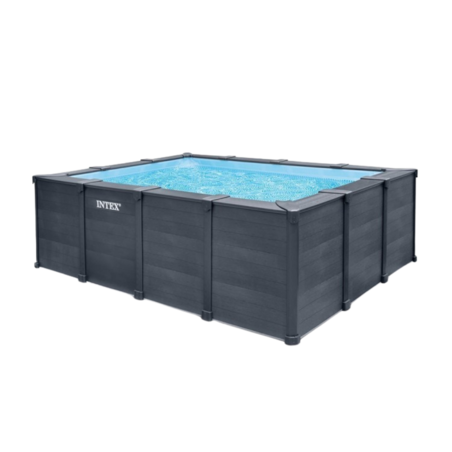 Liner pour piscine Graphite 4,00 x 3,00 x 1,24 m INTEX