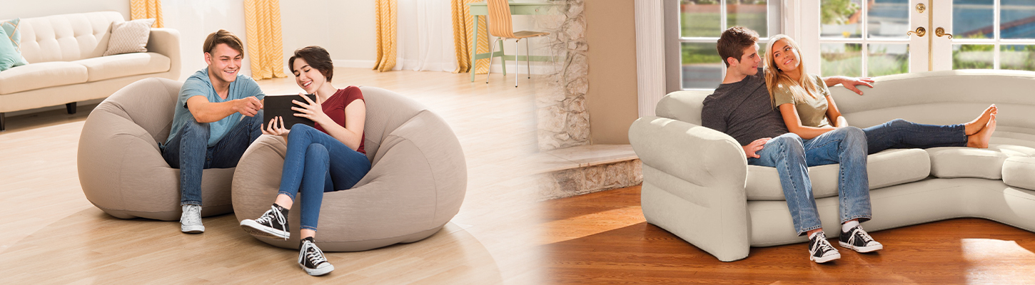 Offrez-vous des moments détente avec le mobilier Intex ! ?